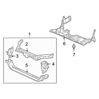 Acura OE - Radiator Support