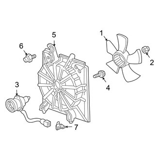 Acura OE - Cooling Fan