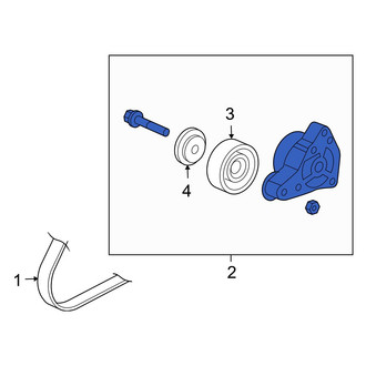Acura OE - Accessory Drive Belt Tensioner Assembly
