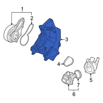 Acura OE - Engine Water Pump Housing