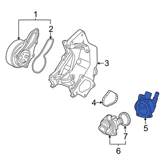 Acura OE - Lower Engine Coolant Thermostat Housing