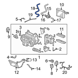 Acura OE - Engine Coolant Pipe