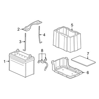 Acura OE - Electrical - Battery