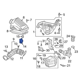 Acura OE - Engine Air Intake Hose