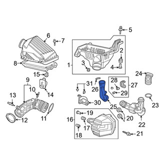 Acura OE - Engine Air Intake Hose