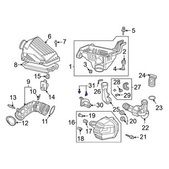 Acura OE - Air Cleaner Cover Clip