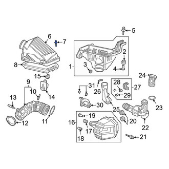 Acura OE - Air Filter Housing Bolt