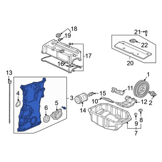 Acura OE - Engine Timing Cover