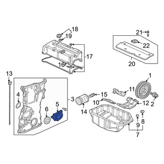 Acura OE - Engine Timing Cover