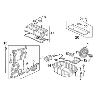 Acura OE - Engine / Transaxle - Engine Parts