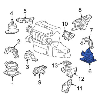 Acura OE - Rear Engine Mount