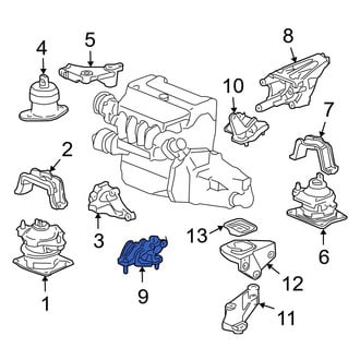 Acura OE - Front Manual Transmission Mount