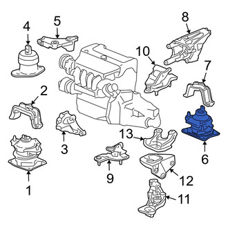 Acura OE - Rear Engine Mount