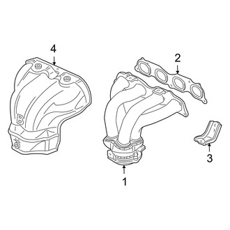 Acura OE - Exhaust System - Manifold