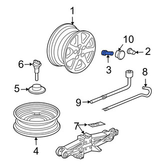 Acura OE - Tire Valve Stem