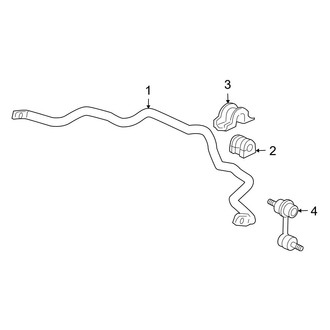 Acura OE - Front Suspension - Stabilizer Bar & Components