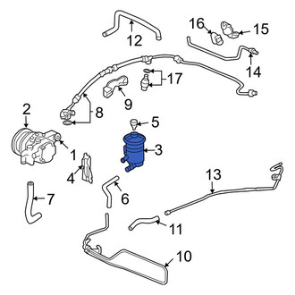 Acura OE - Power Steering Reservoir