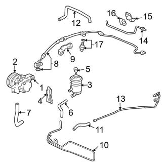 Acura OE - Steering Gear & Linkage - Pump & Hoses