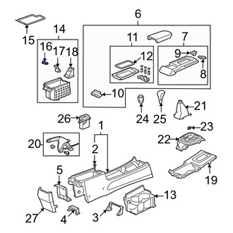 Acura OE - Front 12 Volt Accessory Power Outlet