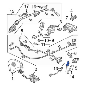 Acura OE - Air Bag Seat Sensor Mat