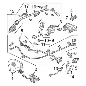 Acura OE - Restraint Systems - Air Bag Components