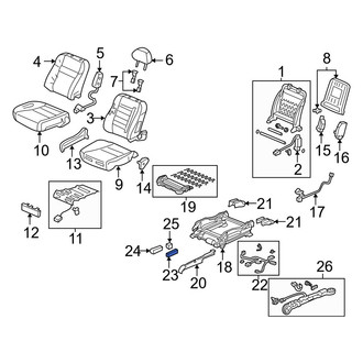 Acura OE - Front Right Power Seat Switch