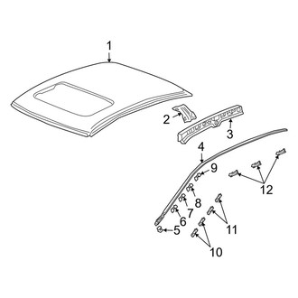 Acura OE - Roof - Exterior Trim