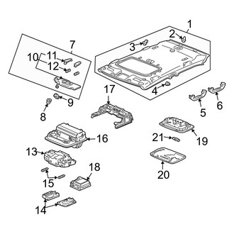 Acura OE - Roof - Interior Trim