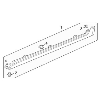 Acura OE - Pillars, Rocker & Floor - Exterior Trim