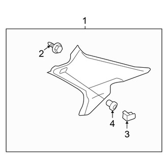 Acura OE - Quarter Panel - Interior Trim