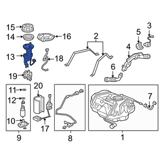 Acura OE - Fuel Pump Filter