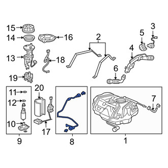 Acura OE - Fuel Hose