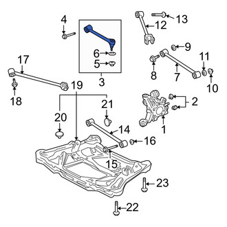 Acura OE - Rear Upper Rearward Suspension Control Arm