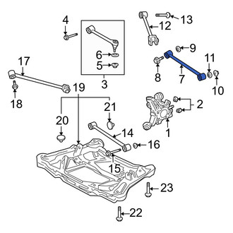 Acura OE - Front Left Lower Suspension Control Arm