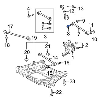 Acura OE - Rear Suspension Control Arm Bolt