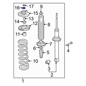 Acura OE - Front Suspension Strut Mount Washer