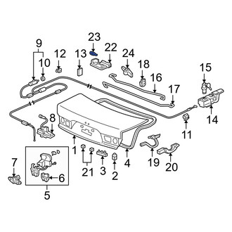 Acura OE - Side Marker Light Bulb