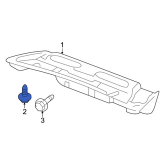 Acura OE - Deck Lid Trim Clip