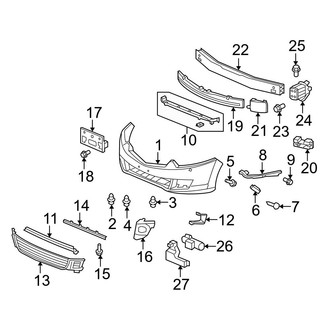 Acura OE - Front Bumper
