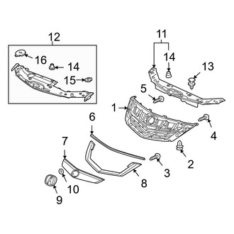Acura OE - Grille & Components