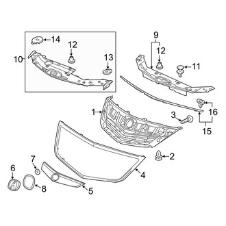 Acura OE - Grille & Components