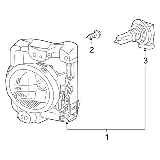 Acura OE - Front Lamps - Fog Lamps