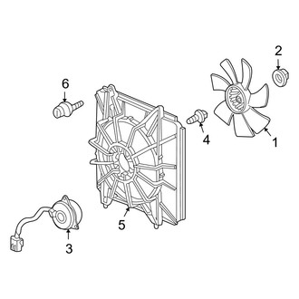 Acura OE - Cooling Fan (2.4L)