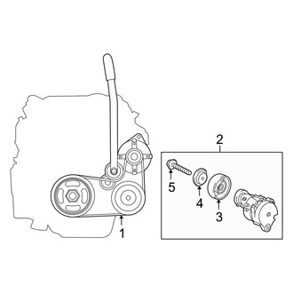 Acura OE - Cooling - Belts & Pulleys