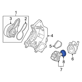 Acura OE - Engine Coolant Thermostat Housing Gasket