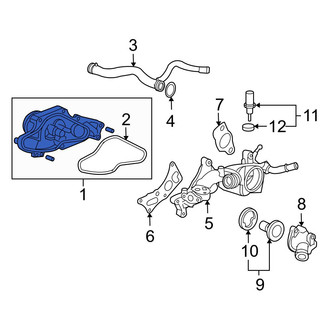 Acura OE - Engine Water Pump