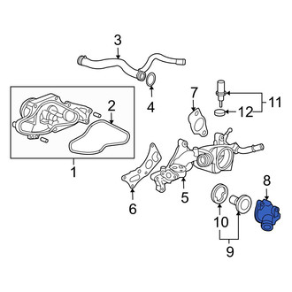 Acura OE - Engine Coolant Thermostat Housing