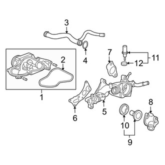 Acura OE - Cooling - Water Pump