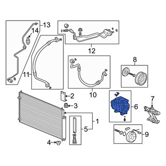 Acura OE - A/C Compressor
