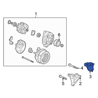 Acura OE - Alternator Bracket